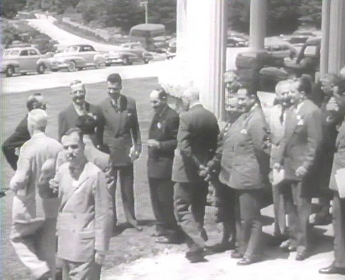 ห้องประชุมใหญ่ที่เบรตตันวูดส์ กรกฎาคม 1944